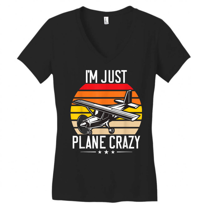 Private Pilot Commercial Passenger Avgeek Aviation Geek T Shirt Women's V-Neck T-Shirt by cm-arts | Artistshot