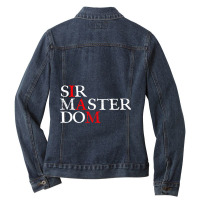 I Am Dominant Ladies Denim Jacket | Artistshot