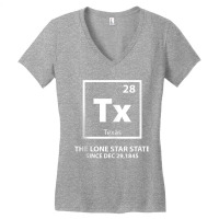 Texas Periodic Element Lonestar State Tank Top Women's V-neck T-shirt | Artistshot