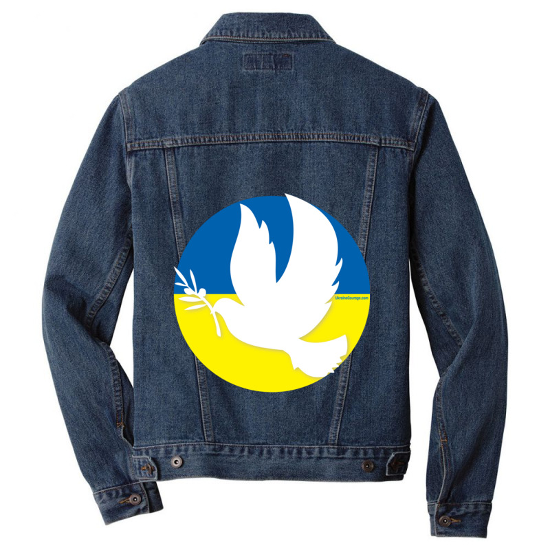 Resilience Until Peace - All Proceeds Donated Men Denim Jacket by cm-arts | Artistshot