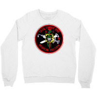 Vietnam War Macvsog Task Force 1 Medical Section Raglan Baseball Tee Crewneck Sweatshirt | Artistshot