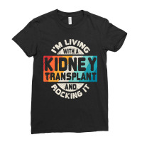 Kidney Transplant Organ Recipient Survivor Gift Ladies Fitted T-shirt | Artistshot