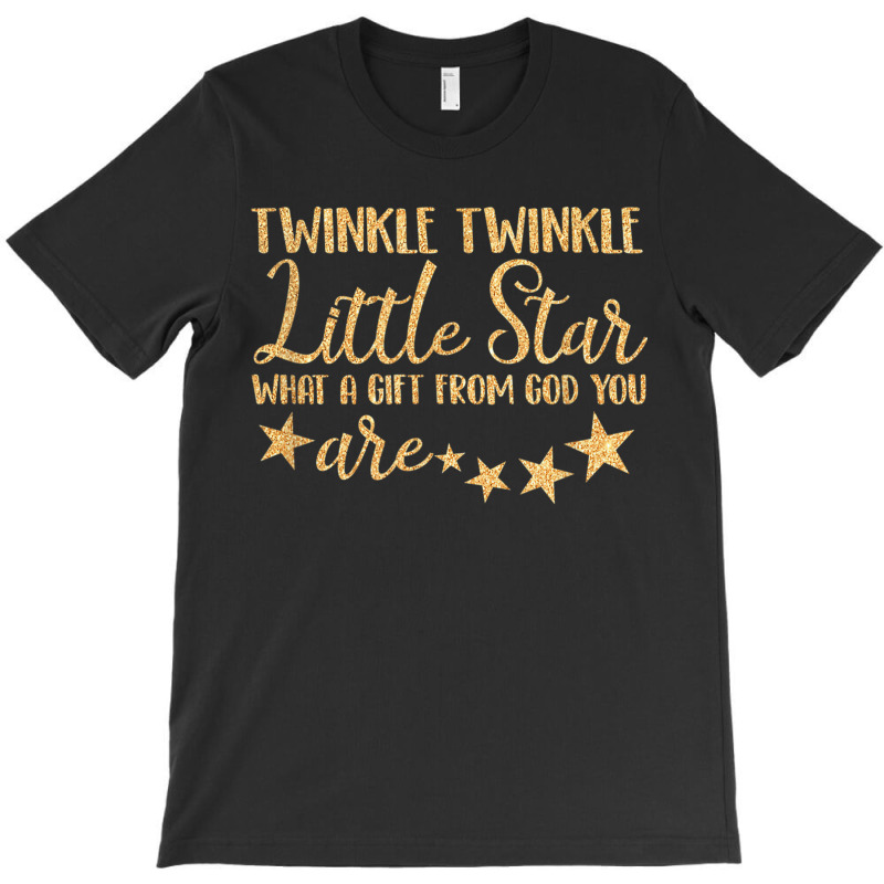 Baby Gender Reveal Twinkle Little A Star From God You Are T-shirt | Artistshot