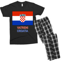 Croatia Soccer Team Classic Men's T-shirt Pajama Set | Artistshot