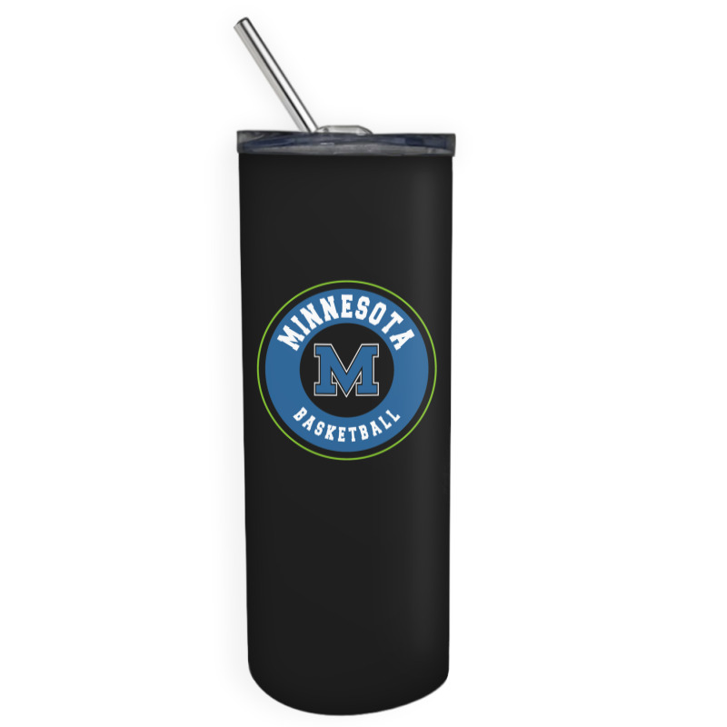 Minnesota Basketball Skinny Tumbler | Artistshot