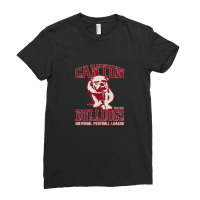 Canton Bulldogs Ladies Fitted T-shirt | Artistshot