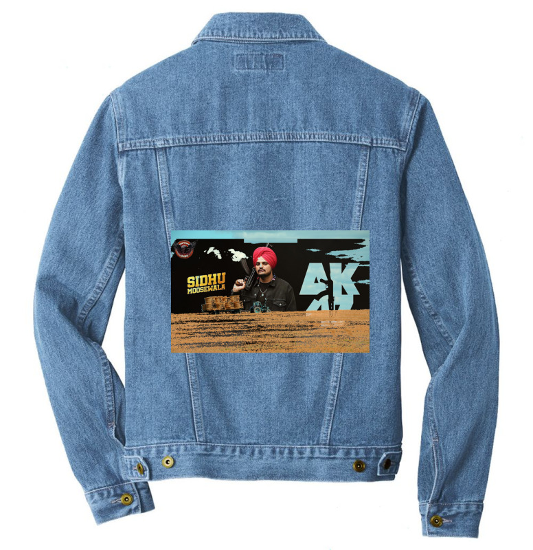 sidhu moose wala denim jacket