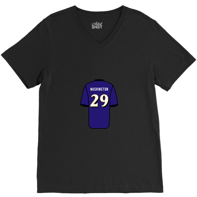 Ar'darius Washington Jersey 1 V-Neck Tee by LornaHicks | Artistshot