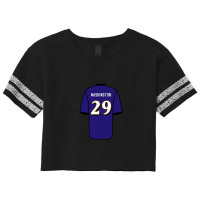 Ar'darius Washington Jersey 1 Scorecard Crop Tee | Artistshot