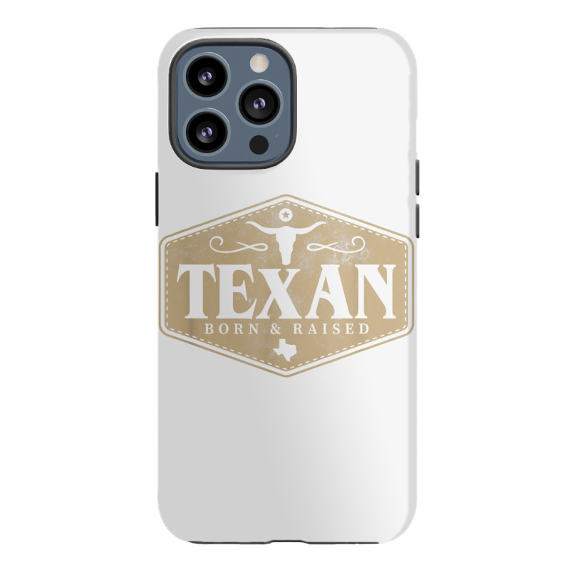 State Of Texas Raised Texan Native Boutique T Shirt Iphone 13 Pro Max Case | Artistshot