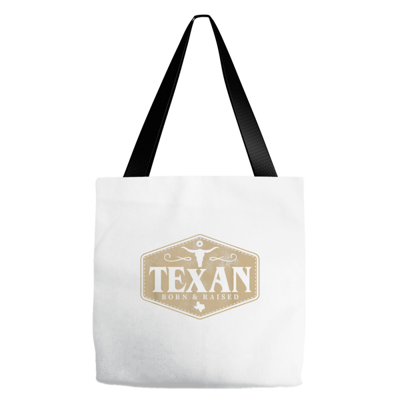 State Of Texas Raised Texan Native Boutique T Shirt Tote Bags | Artistshot