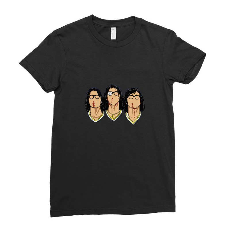 Hanson Brothers Slap Shot! Ladies Fitted T-Shirt by cm-arts | Artistshot