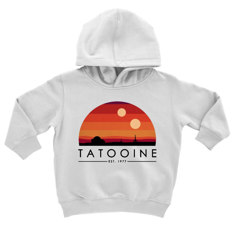 Tatooine Toddler Hoodie by Donkey Apparel | Artistshot