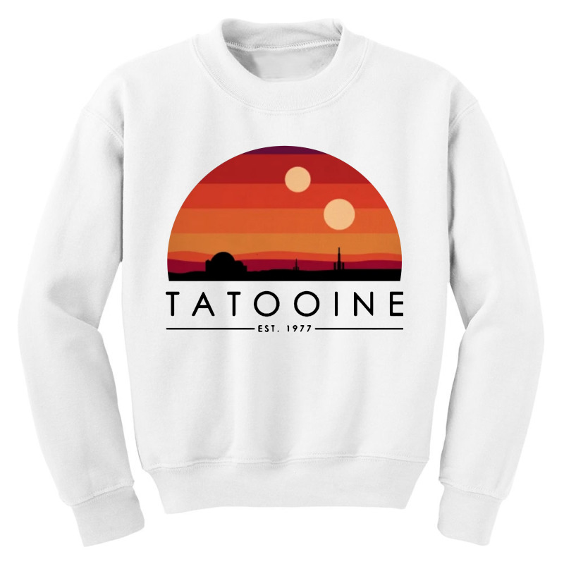 Tatooine Youth Sweatshirt by Donkey Apparel | Artistshot