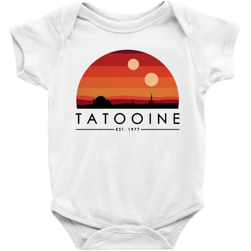 Tatooine Baby Bodysuit by Donkey Apparel | Artistshot