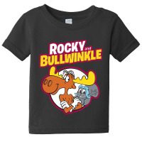 Rocky And Bullwinkle, Vintage Cartoon, Rocky And Bullwinkle Classic Baby Tee | Artistshot