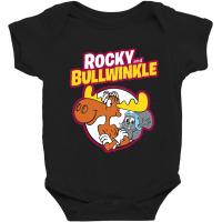 Rocky And Bullwinkle, Vintage Cartoon, Rocky And Bullwinkle Classic Baby Bodysuit | Artistshot