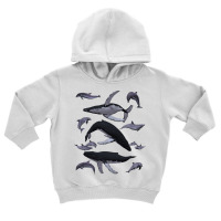 Whale Dolphin Vintage Ocean Life Preppy Marine Biologist Sweatshirt Toddler Hoodie | Artistshot