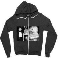 Divine Meets Trump Zipper Hoodie | Artistshot