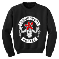 Logotipo Stranger Demogorgon Youth Sweatshirt | Artistshot