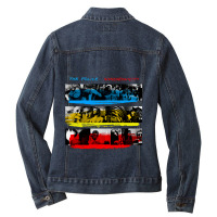 The Police Synchronicity Album Ladies Denim Jacket | Artistshot