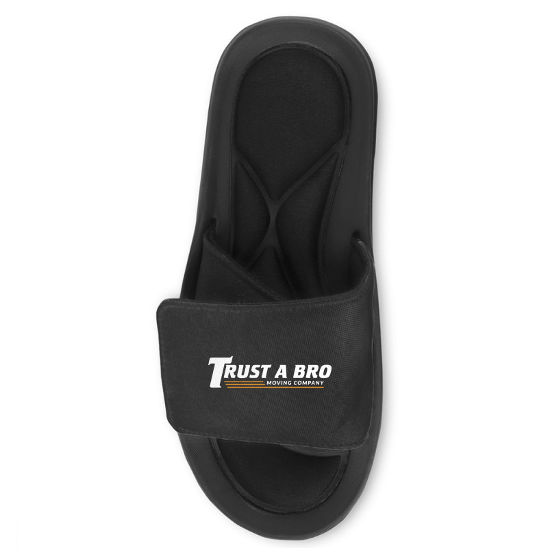 Trust A Bro Slide Sandal | Artistshot