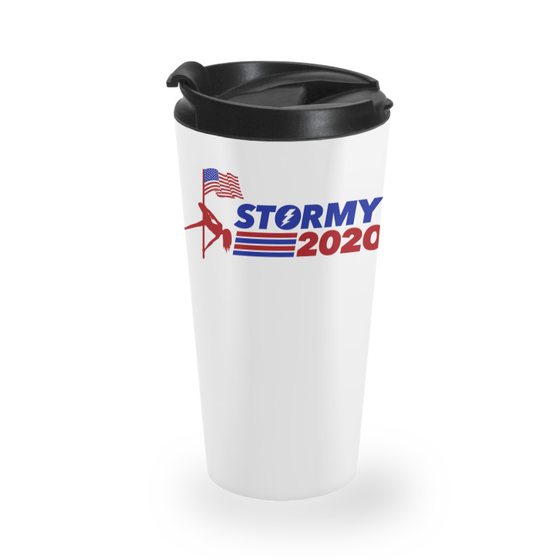 Stormy 2020   Stormy Daniels Anti Trump Travel Mug | Artistshot