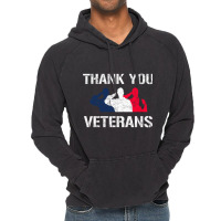 Thank You Veterans Day Salute Military Appreciation Soldiers Sweatshir Vintage Hoodie | Artistshot