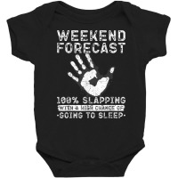 Slap Fight Forecast, Vintage Slap Fighting T Shirt Baby Bodysuit | Artistshot