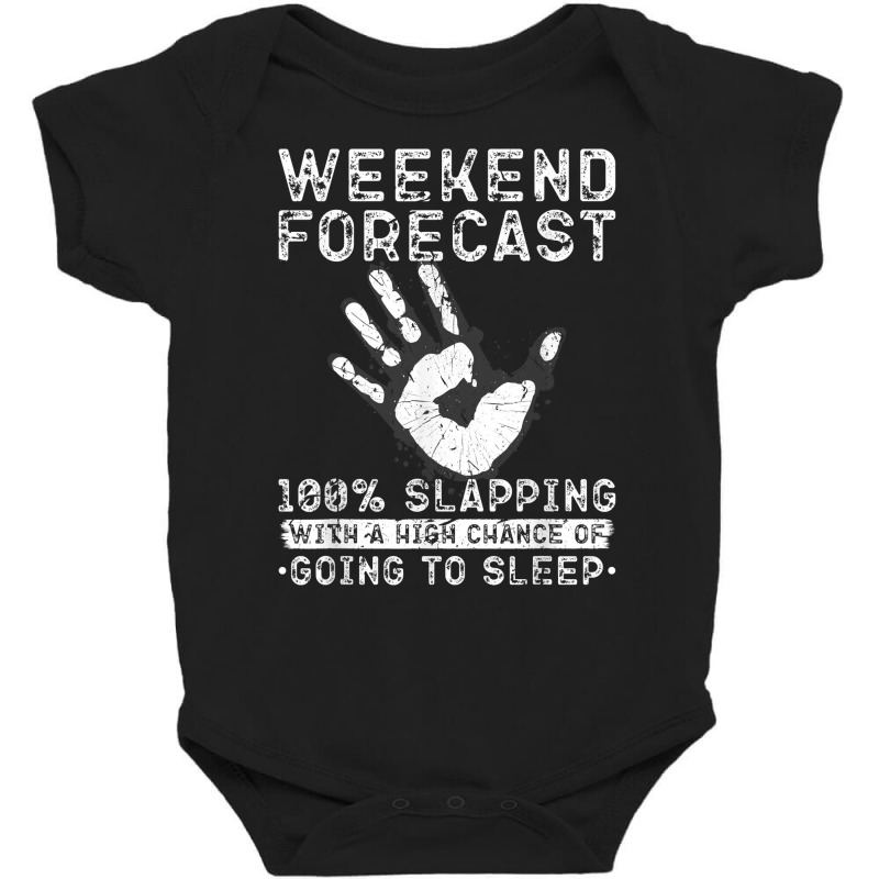 Slap Fight Forecast, Vintage Slap Fighting T Shirt Baby Bodysuit | Artistshot