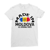 Moldova For Women Moldovan Flag For Men Moldova T Shirt Ladies Fitted T-shirt | Artistshot