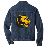 Wentworth Institute Of Technology Leopard Men Denim Jacket | Artistshot