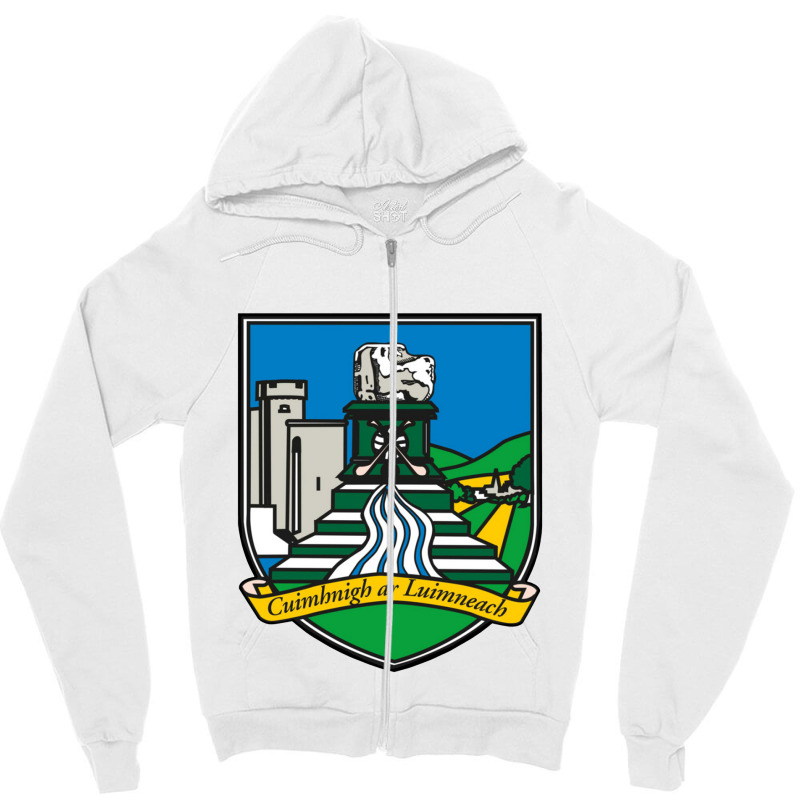 The Limerick Gaa Football Zipper Hoodie | Artistshot