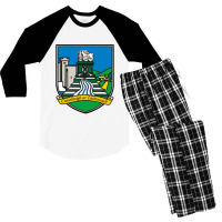 The Limerick Gaa Football Men's 3/4 Sleeve Pajama Set | Artistshot