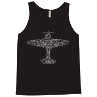 Mens Airplane Aviation Design With Phonetic Alphabet For A Pilot Tank Top | Artistshot