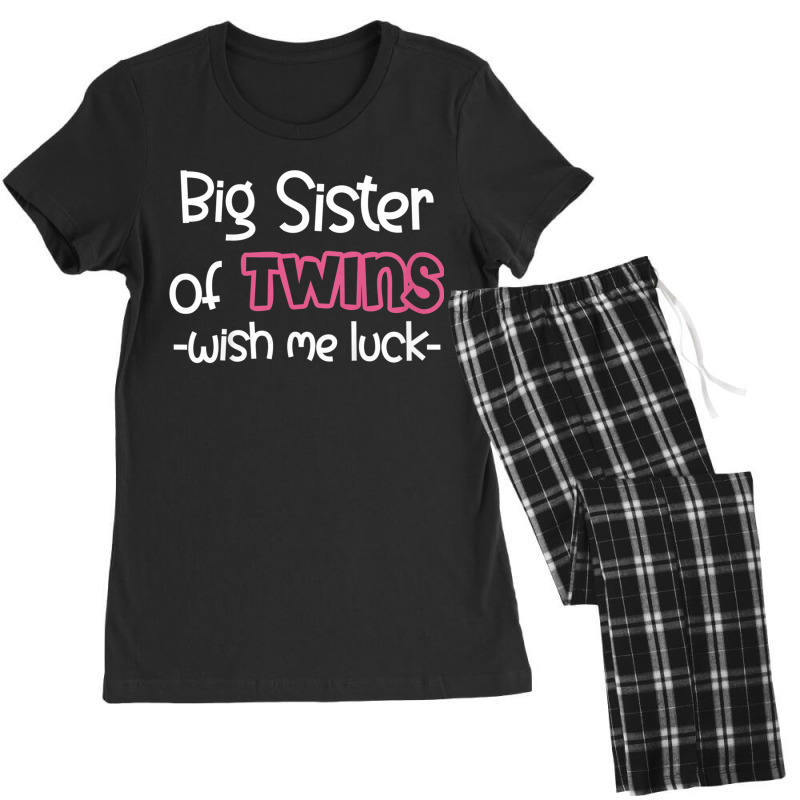 Kids Big Sister Of Twins Promoted To Big Brother Women's Pajamas Set by CassieKim | Artistshot