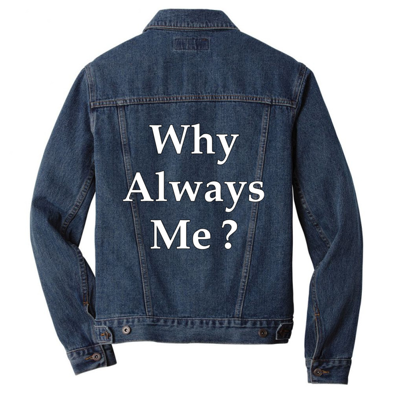 Why Always Me Baloteli T Classic Men Denim Jacket | Artistshot