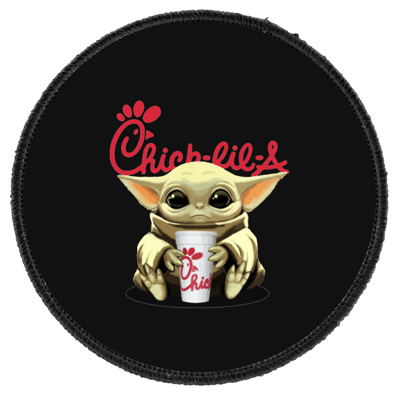 Baby Yoda Round Patch | Artistshot