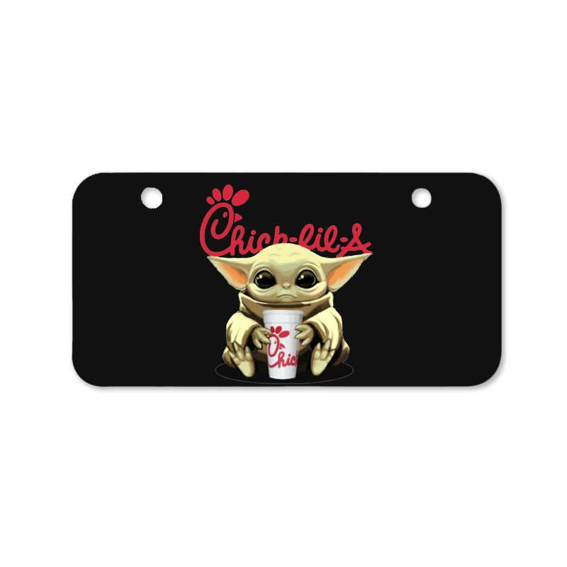 Baby Yoda Bicycle License Plate | Artistshot