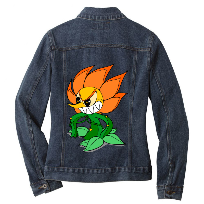 Evil Carnation (cagney Carnation) Classic Ladies Denim Jacket by cm-arts | Artistshot