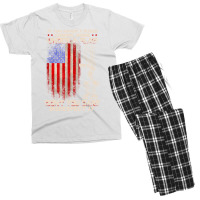 If You Haven't Risked Coming Home Under A American Flag Sweatshirt Men's T-shirt Pajama Set | Artistshot