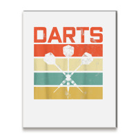 Vintage Darts T Shirt Dart Board Sports Bar Gift T Shir T Shirt Metal Print Vertical | Artistshot