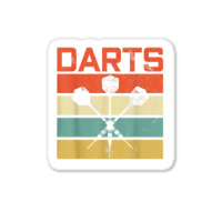 Vintage Darts T Shirt Dart Board Sports Bar Gift T Shir T Shirt Sticker | Artistshot