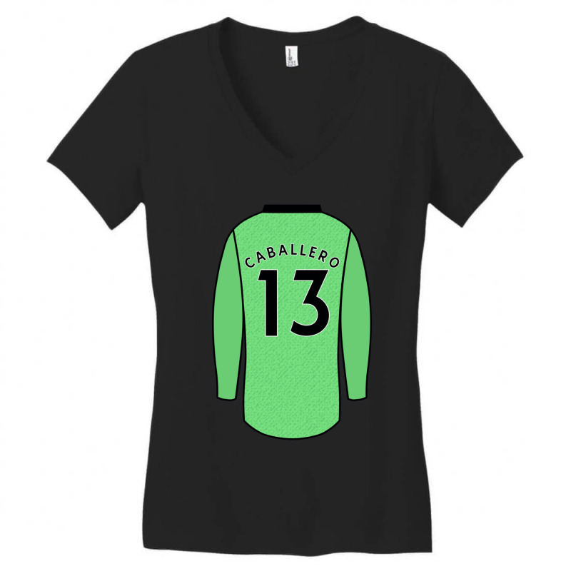 Willy Caballero Jersey Classic Women's V-Neck T-Shirt by BlaineHuynh | Artistshot