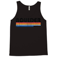 Vintage 1980s Style Boulder, Co Tank Top | Artistshot