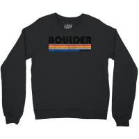 Vintage 1980s Style Boulder, Co Crewneck Sweatshirt | Artistshot