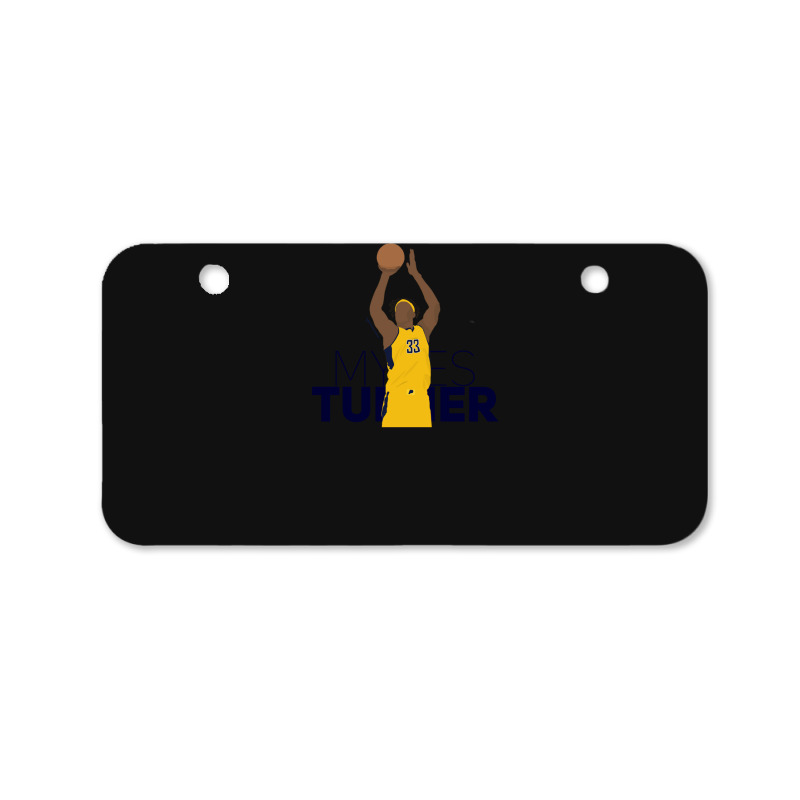 Myles Turner Pacers 1 Bicycle License Plate | Artistshot