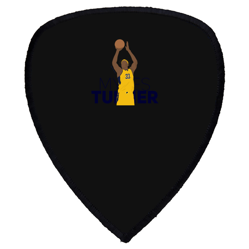 Myles Turner Pacers 1 Shield S Patch | Artistshot