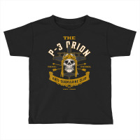 Vintage P 3 Orion Anti Submarine Naval Patrol Aircraft Skull T Shirt Toddler T-shirt | Artistshot