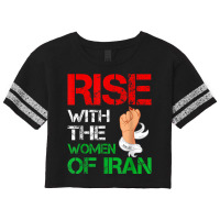 Rise With The Women Of Iran Women Life Freedom Dandelion T Shirt Scorecard Crop Tee | Artistshot